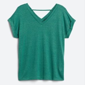 Bobeau - Davie Strap Detail Knit Tee
